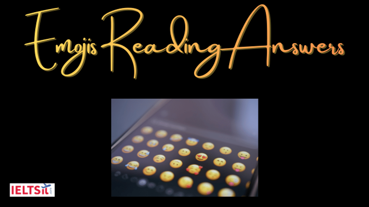 Emojis Reading Answers