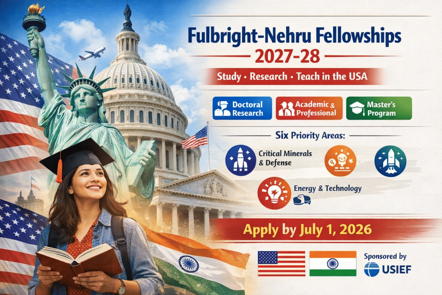 Fullbright Scholarship for Indian Students