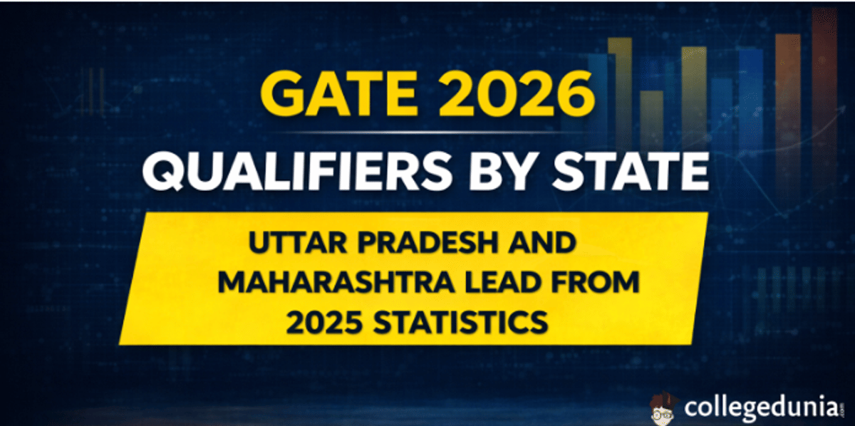 GATE 2026 Qualifiers by State UP and Maharashtra Lead from 2025 Statistics