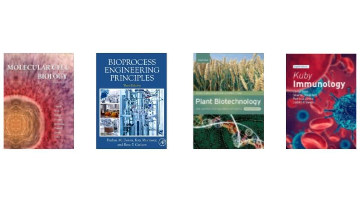 GATE BIOTECH REFERENCE BOOKS