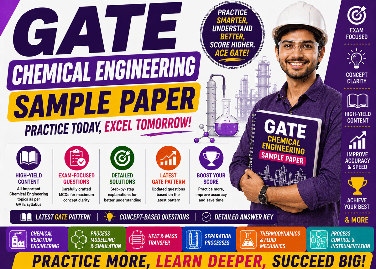 GATE Chemical Engineering Sample Paper