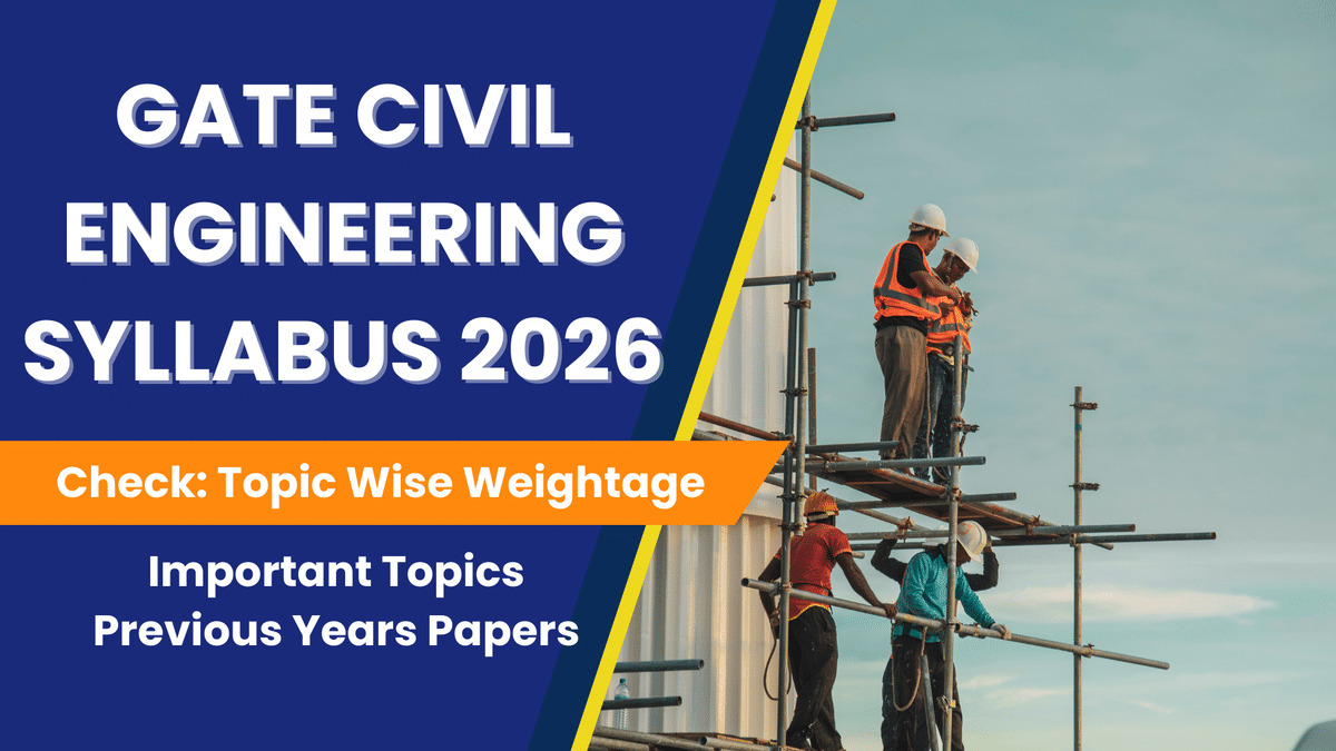 GATE Civil Engineering Syllabus 2026