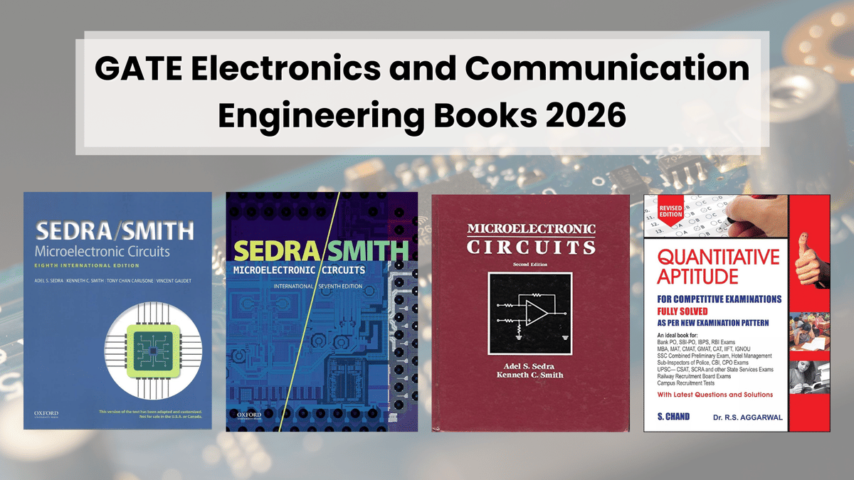 GATE ECE Books 2026