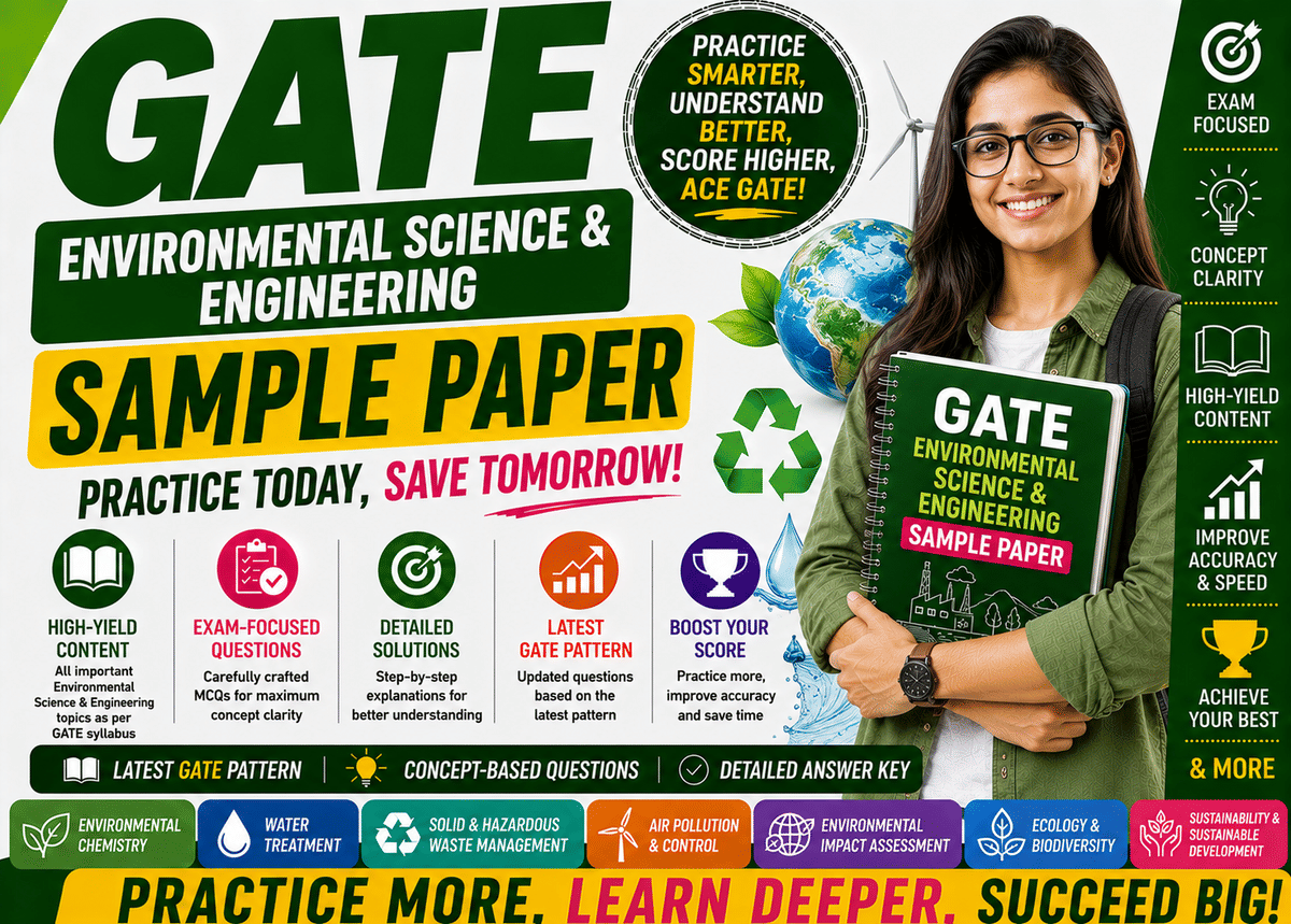 GATE Environmental Science and Engineering Sample Papers 2027