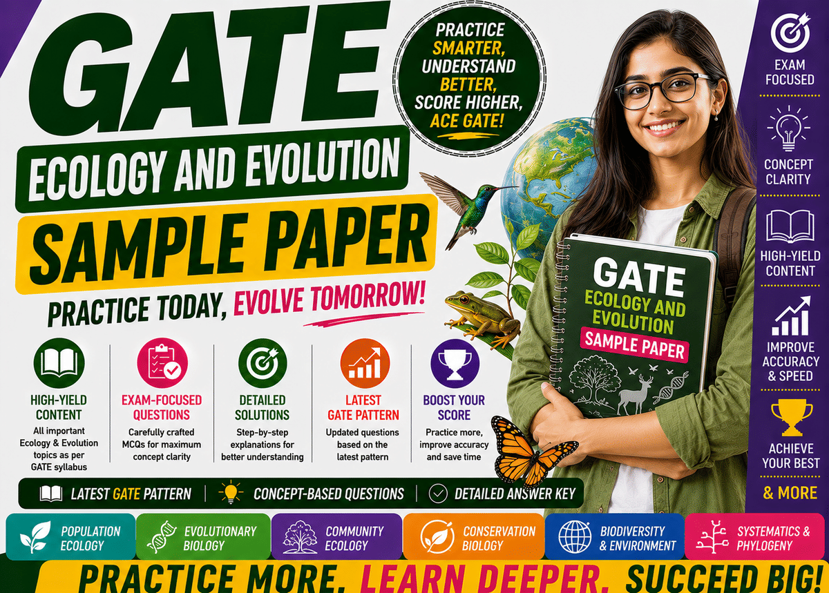 GATE Ecology and Evolution Sample Papers 2027
