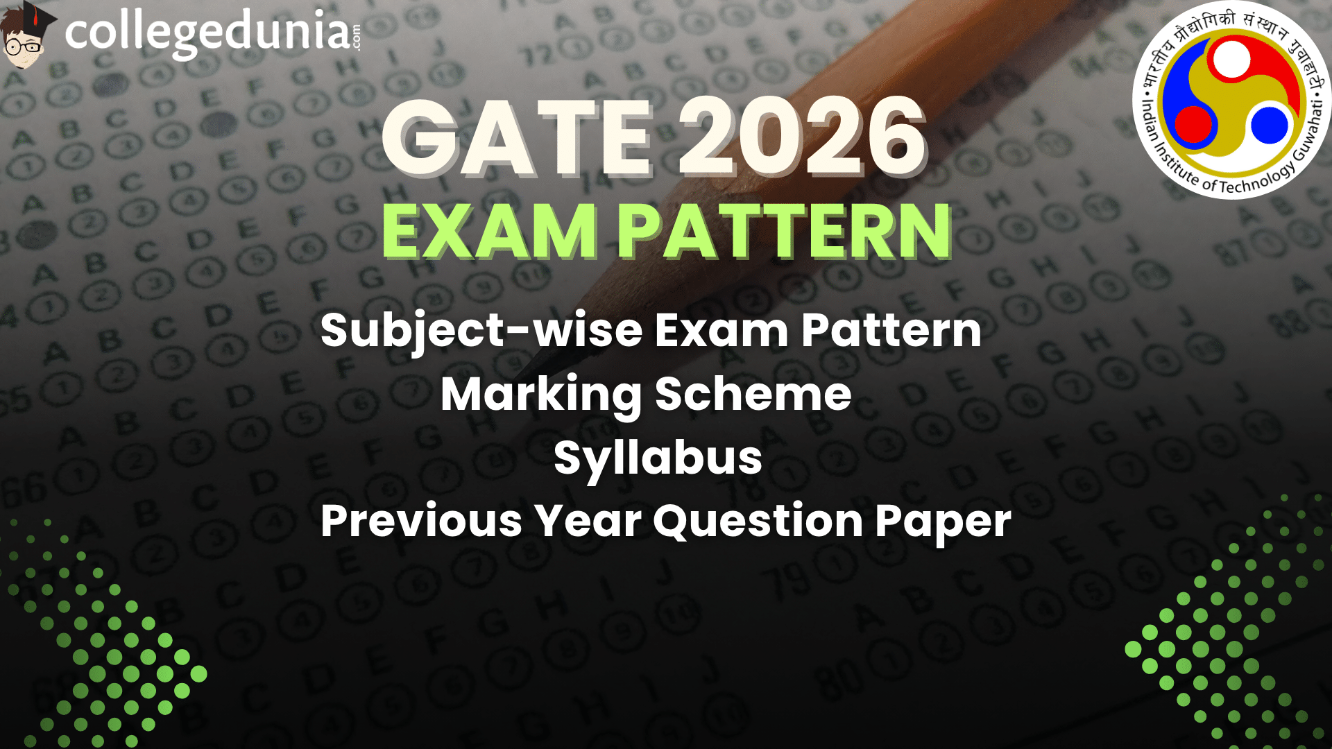GATE Exam Pattern