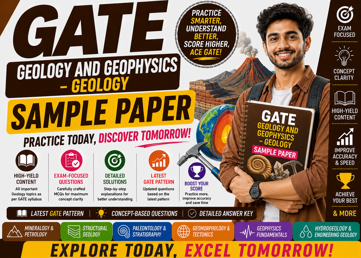 GATE Geology and Geophysics - Geology Sample Papers 2027