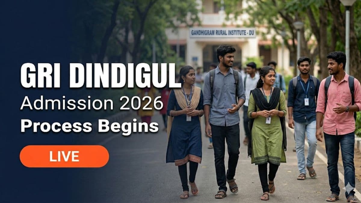 GRI Dindigul Admission 2026 Begins