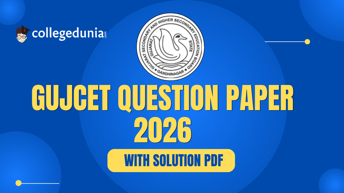 GUJCET Question Paper 2026