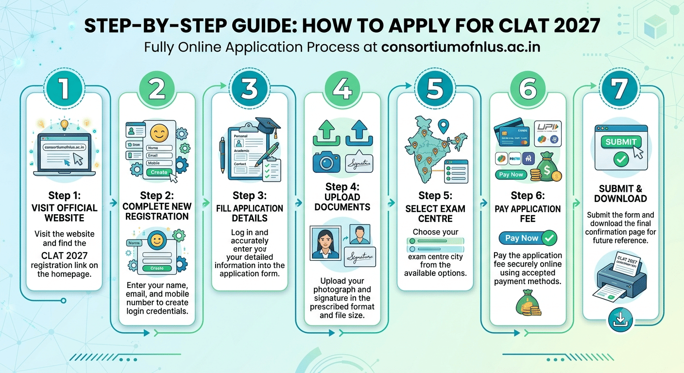 How to Apply for CLAT 2027