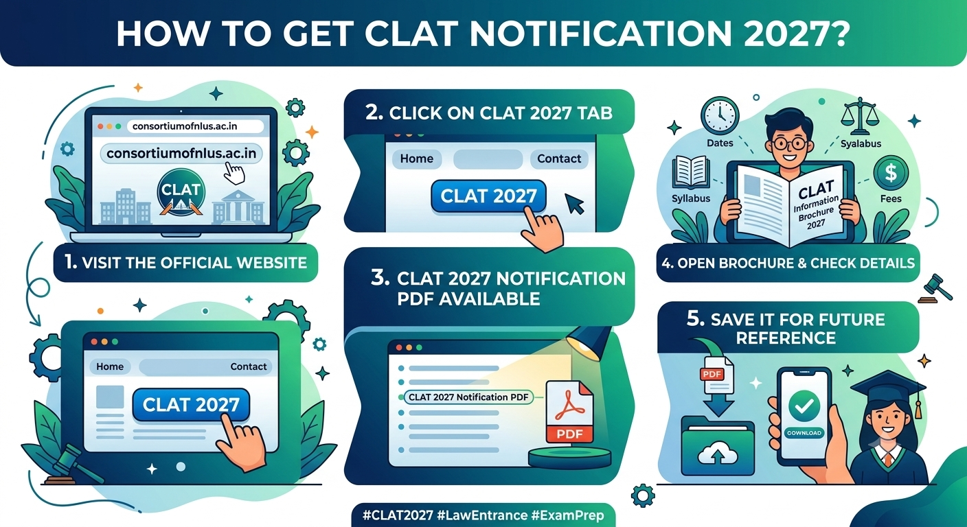 CLAT Notification PDF