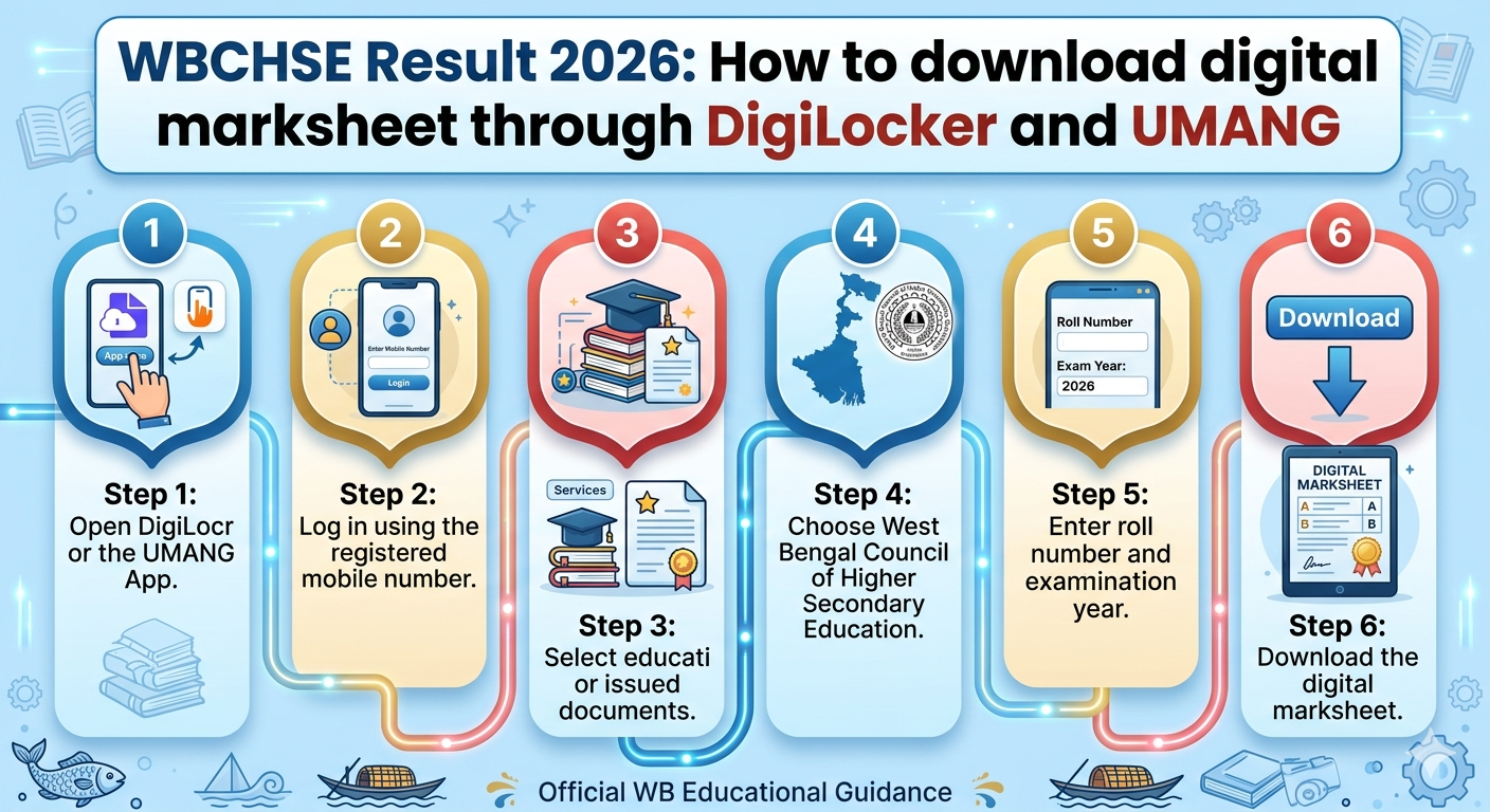 WB HS Result digilocker