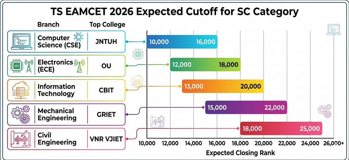 TS EAMCET Cut off