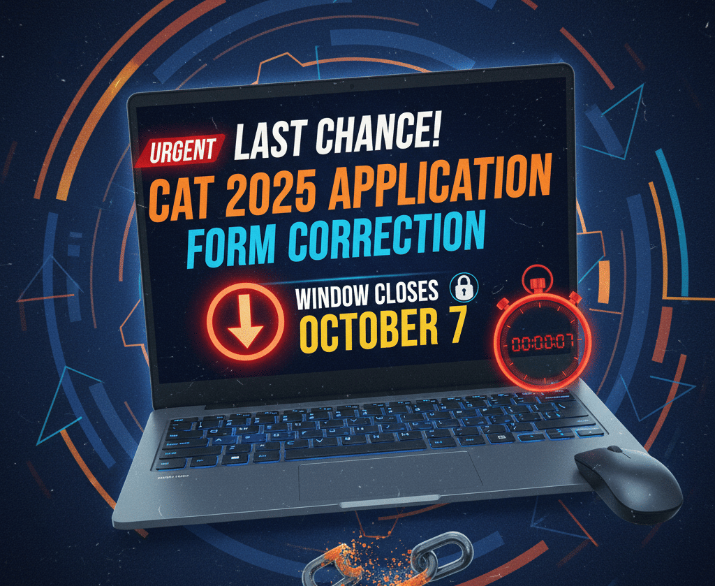 CAT 2025 correction window