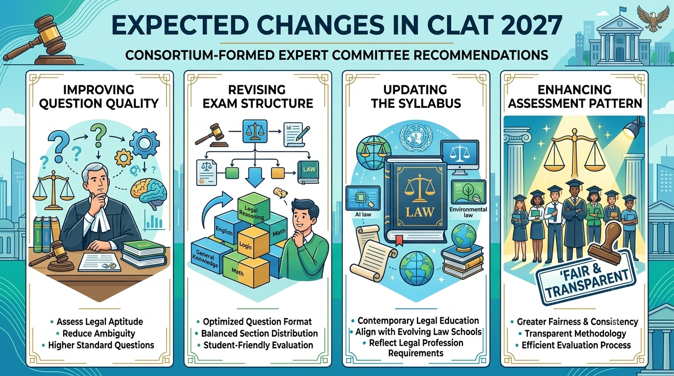 CLAT Changes Expected