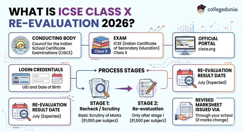 What is ICSE Class X Re-evaluation 2026?