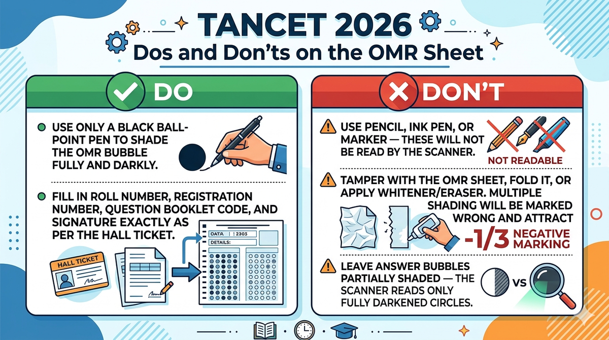 TANCET Do's and Dont's