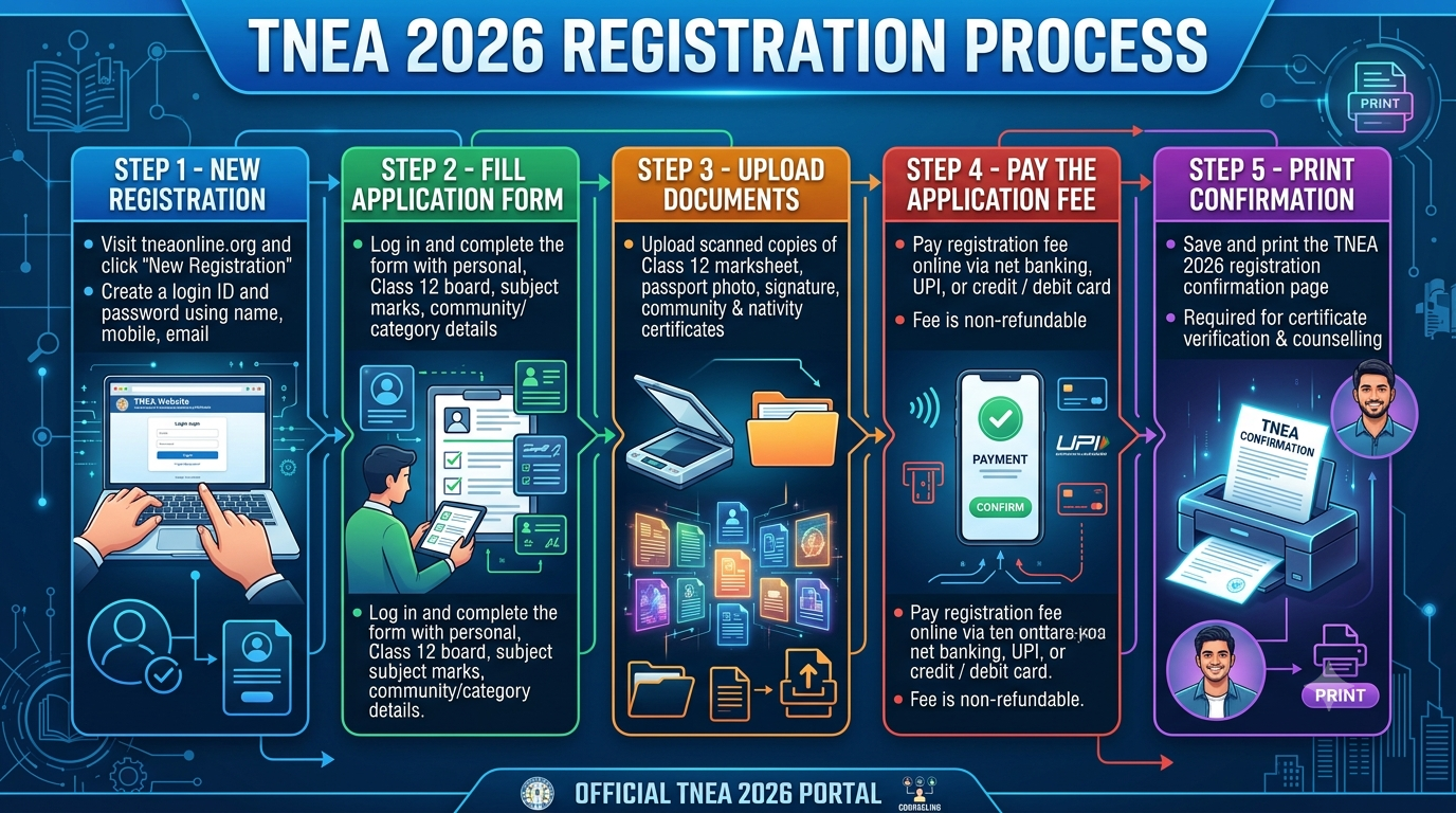 TNEA Regstration Process