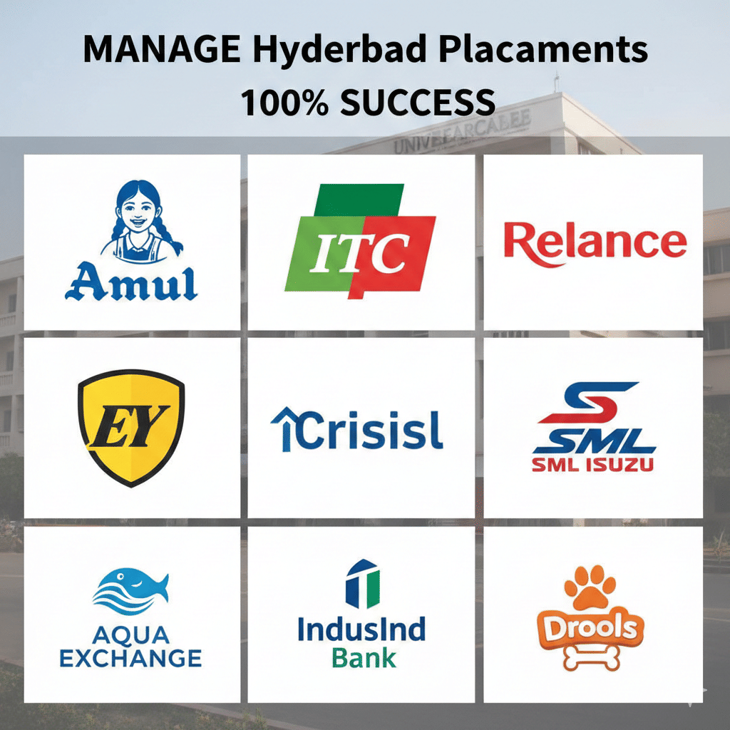MANAGE Hyderabad Placement Report 2025