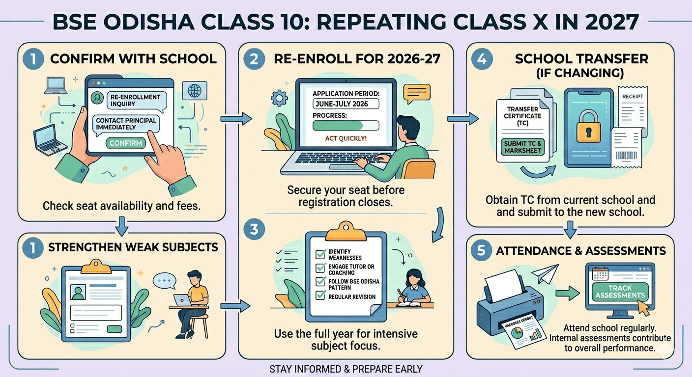 SE Odisha Class 10 Repeating Class X in 2027