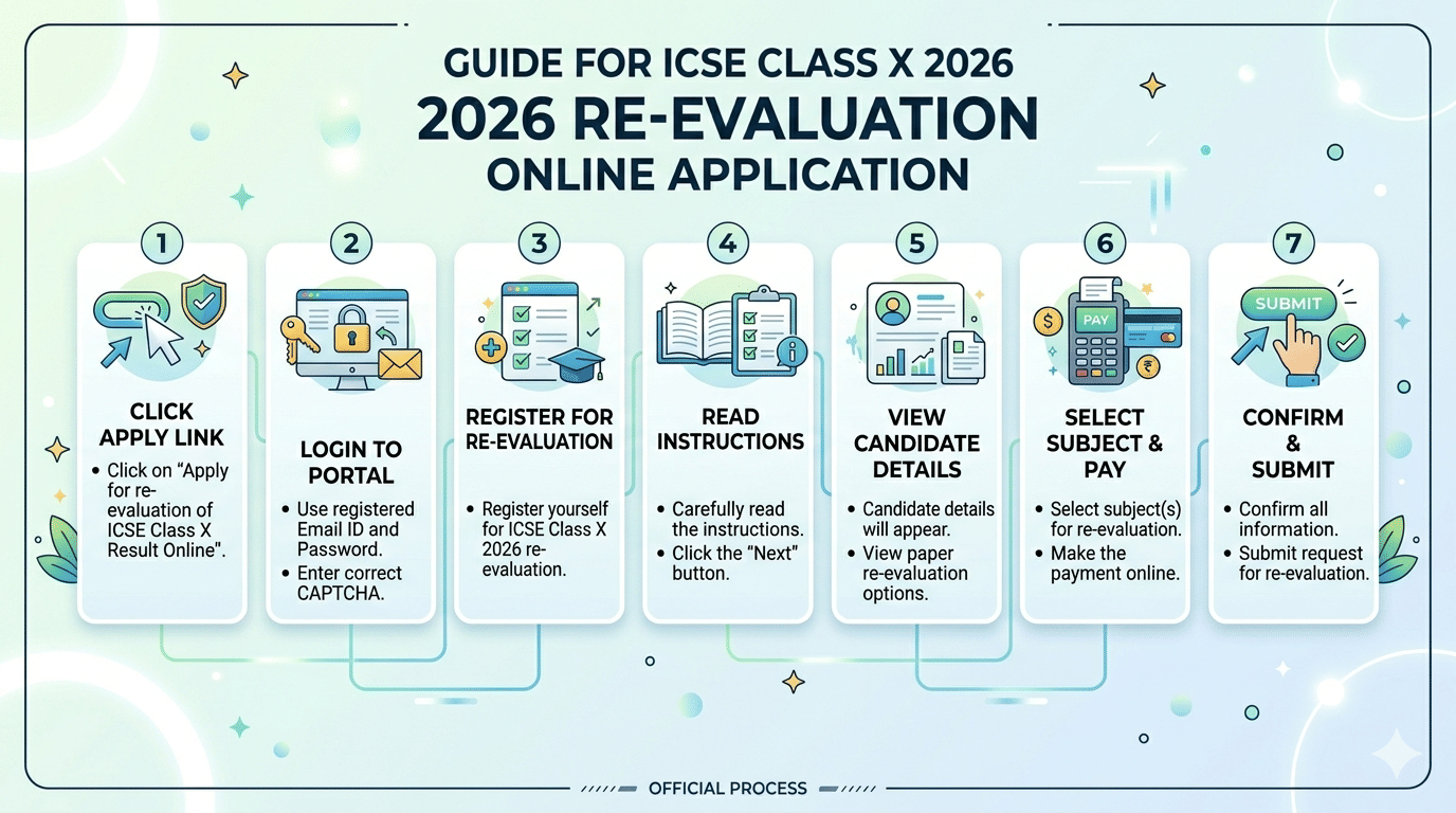 How to Apply for ICSE Class X 2026 Re-Evaluation