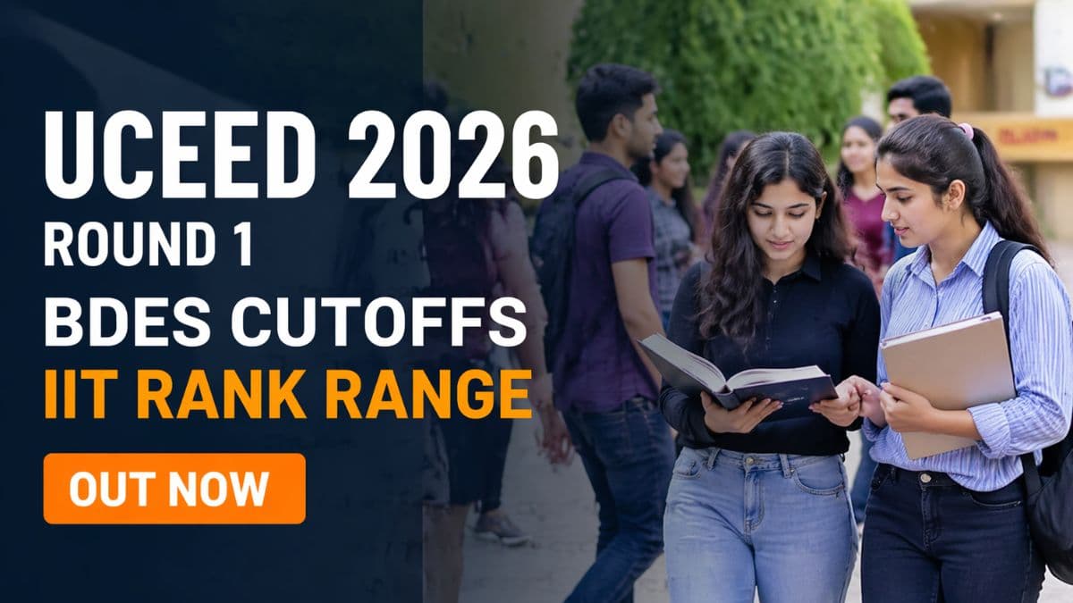 UCEED 2026 Cutoffs Round 1 Released