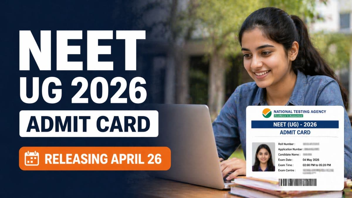 NEET UG 2026 Admit Card on April 26