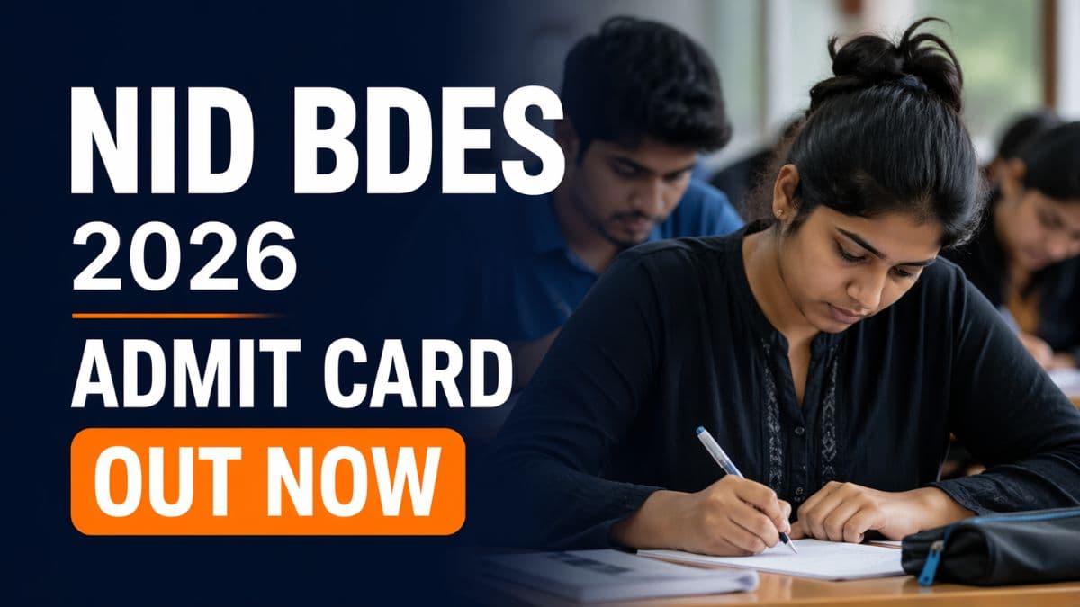  NID BDes Test II Admit Card Released; Exam from May 11-17 
