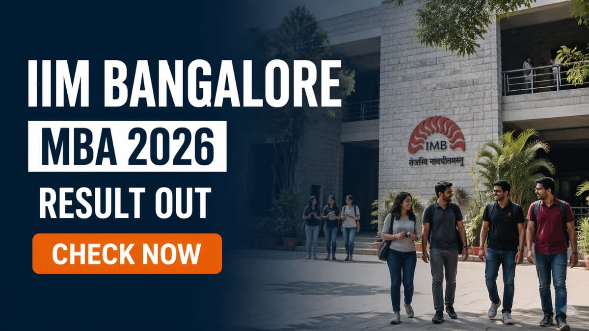 IIM Bangalore MBA Final Result 2026 Out