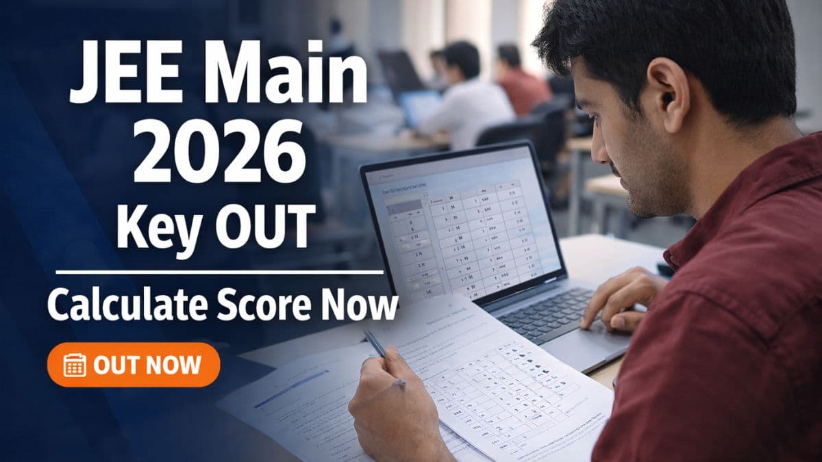  JEE Main 2026 Session 2 Final Answer Key Released