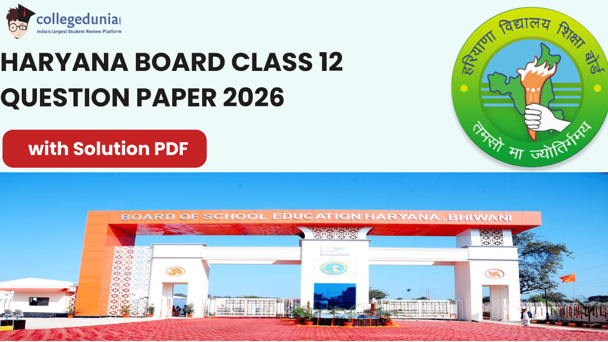 HBSE Class 12 Question Paper 2026