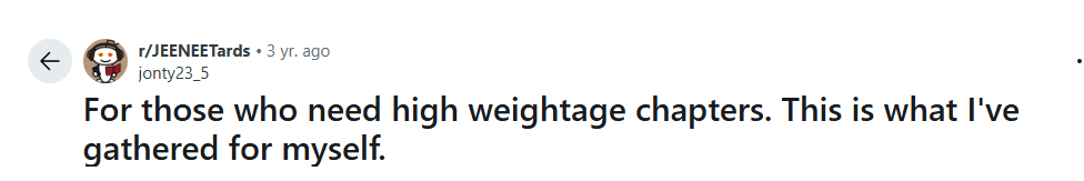 High Weightage NEET Chemistry Chapters: Quora Discussion