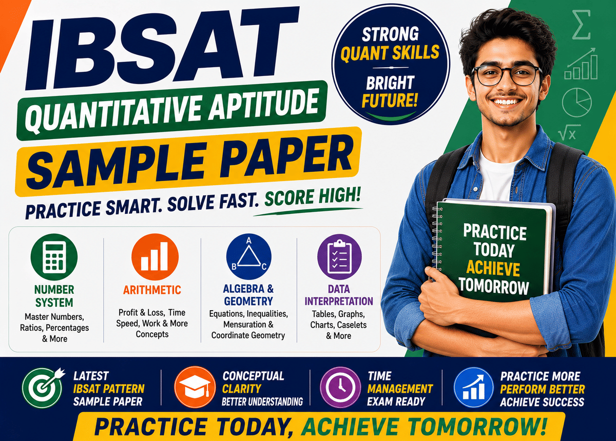 IBSAT Quantitative Aptitide Sample Paper