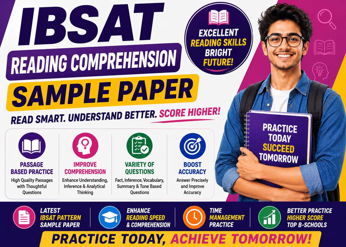 IBSAT Reading Comprehension Sample Paper