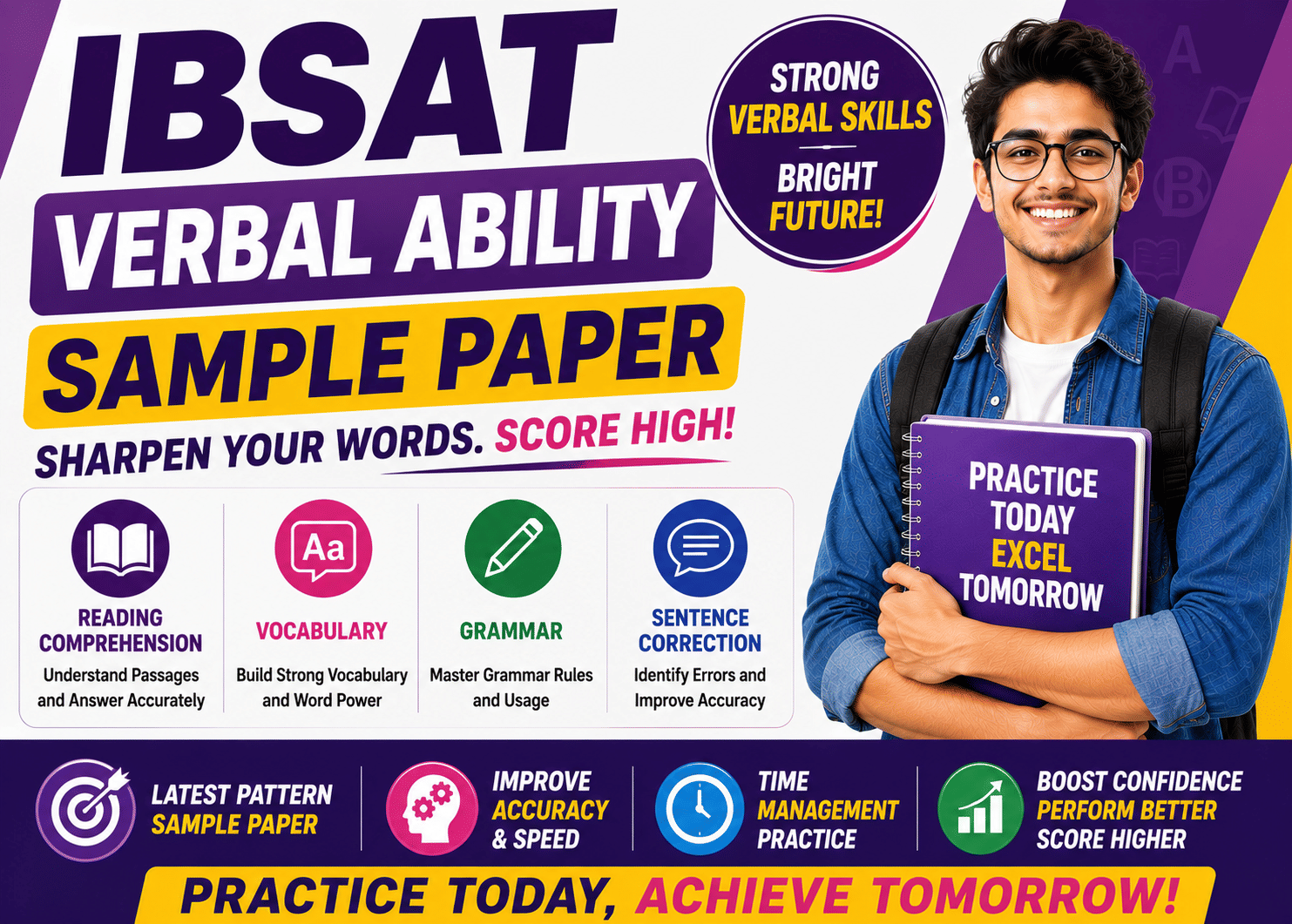 IBSAT Verbal ability Sample Paper
