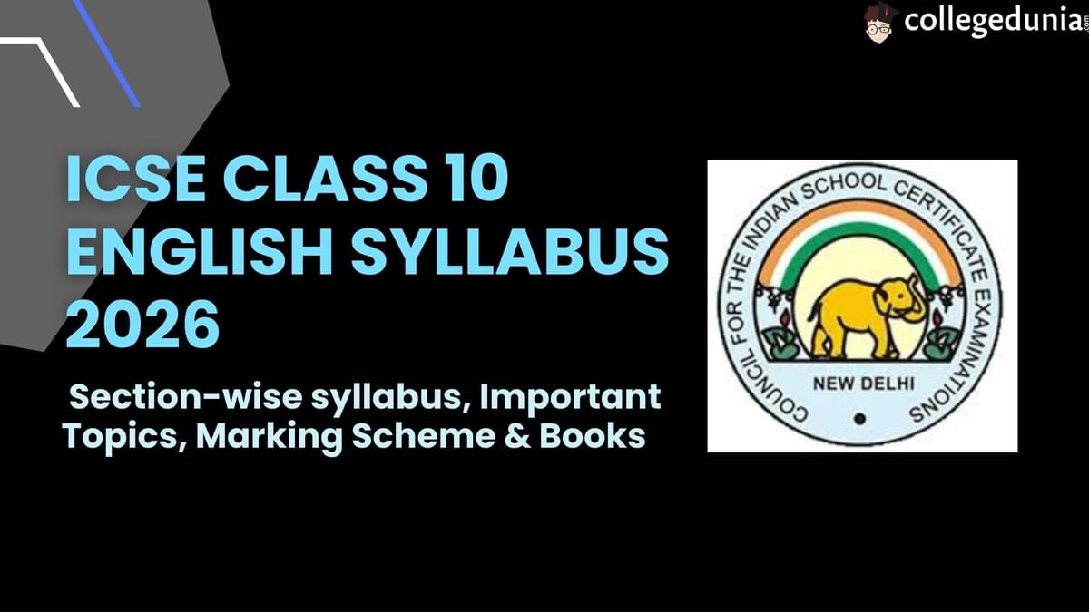 ICSE Class 10 English Syllabus
