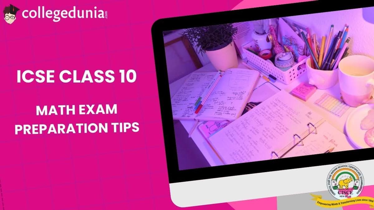 ICSE Class 10 Math Syllabus