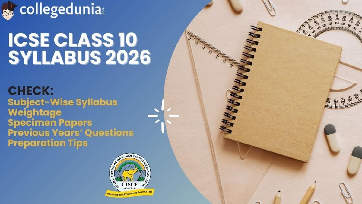 ICSE Class 10 Syllabus 2025-26