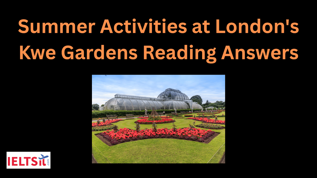 ielts Reading Answers