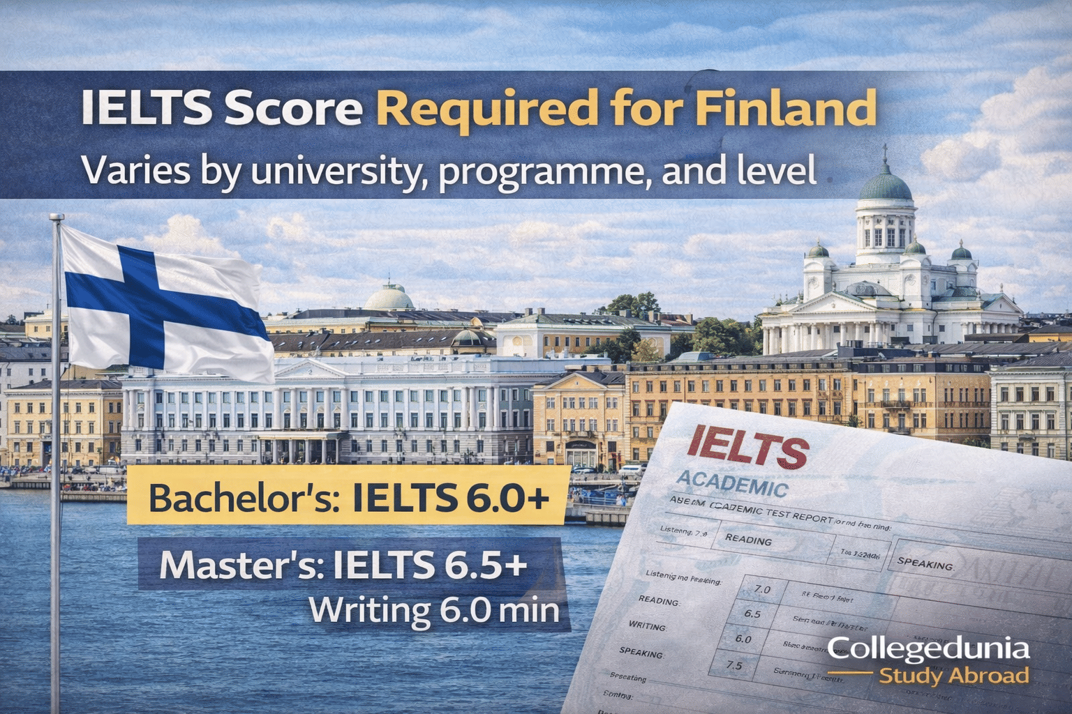IELTS Score for Finland