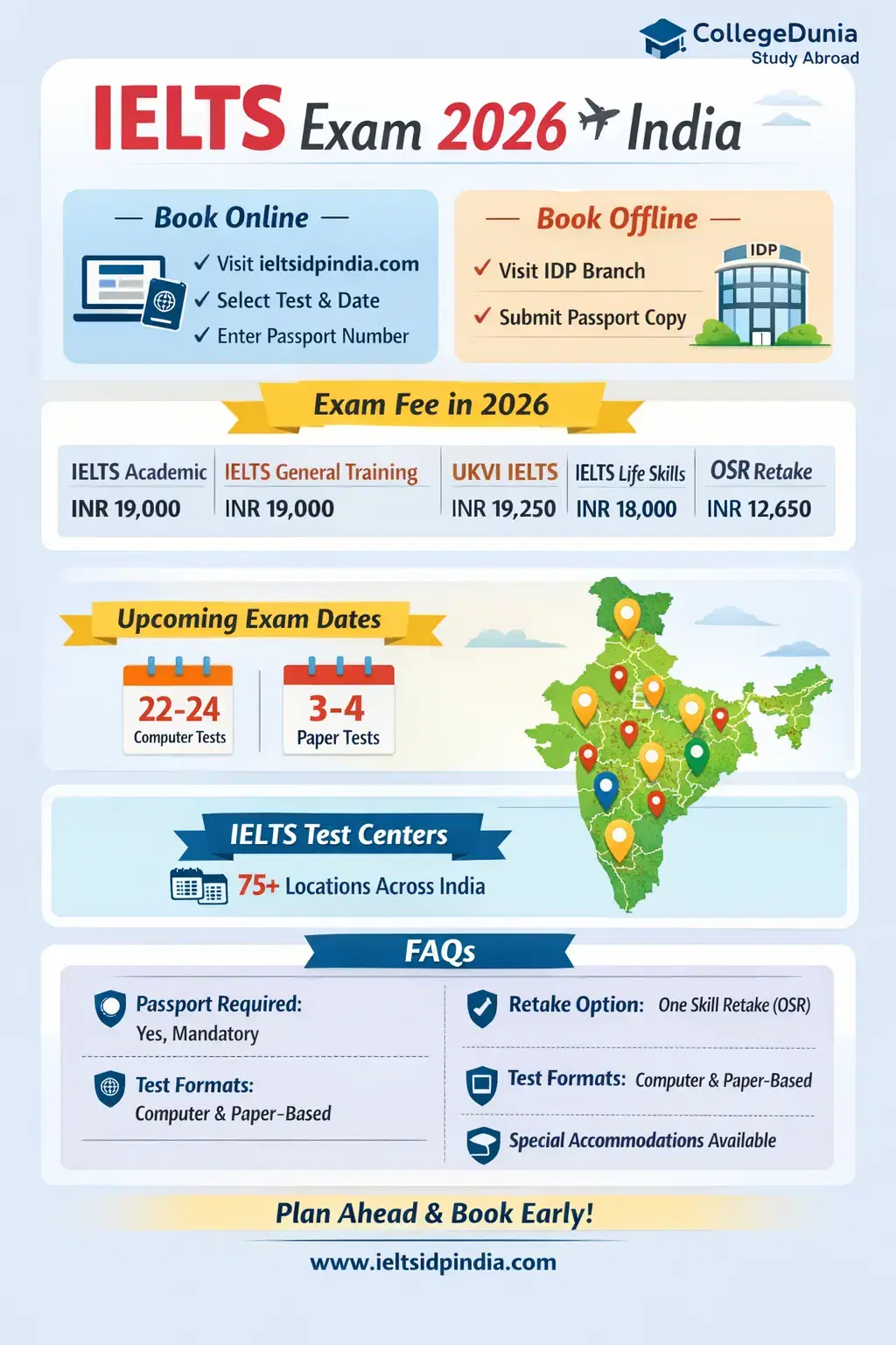 IELTS Test Booking 2026