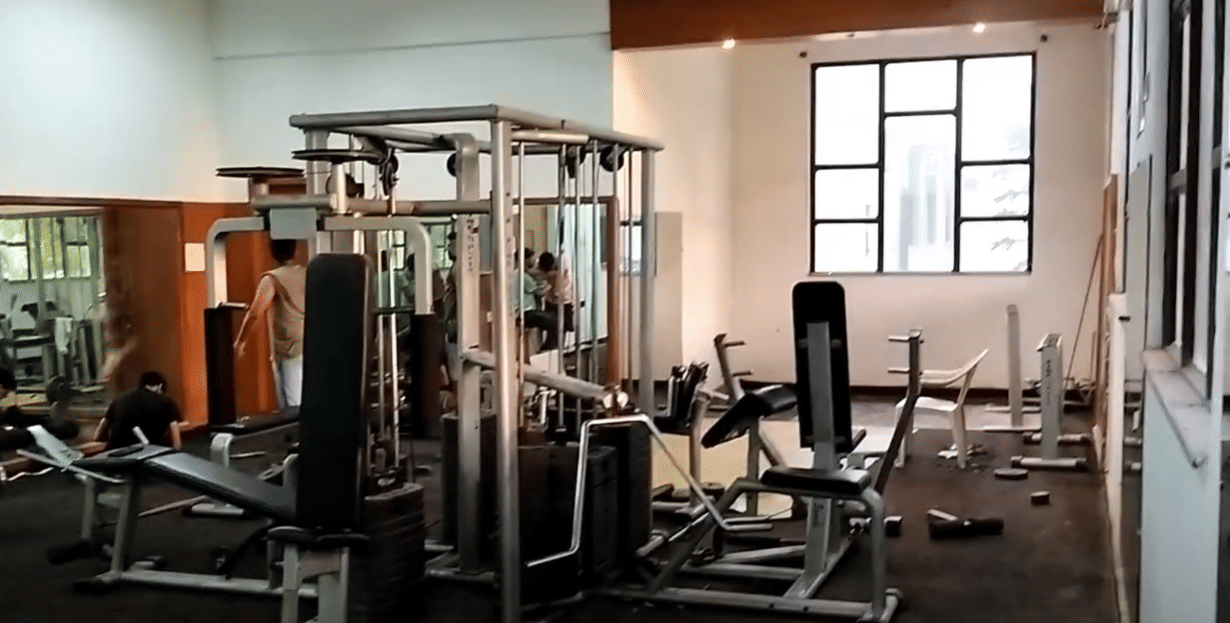 IIIT Sonepat Gym in CECT Boy's Hostel