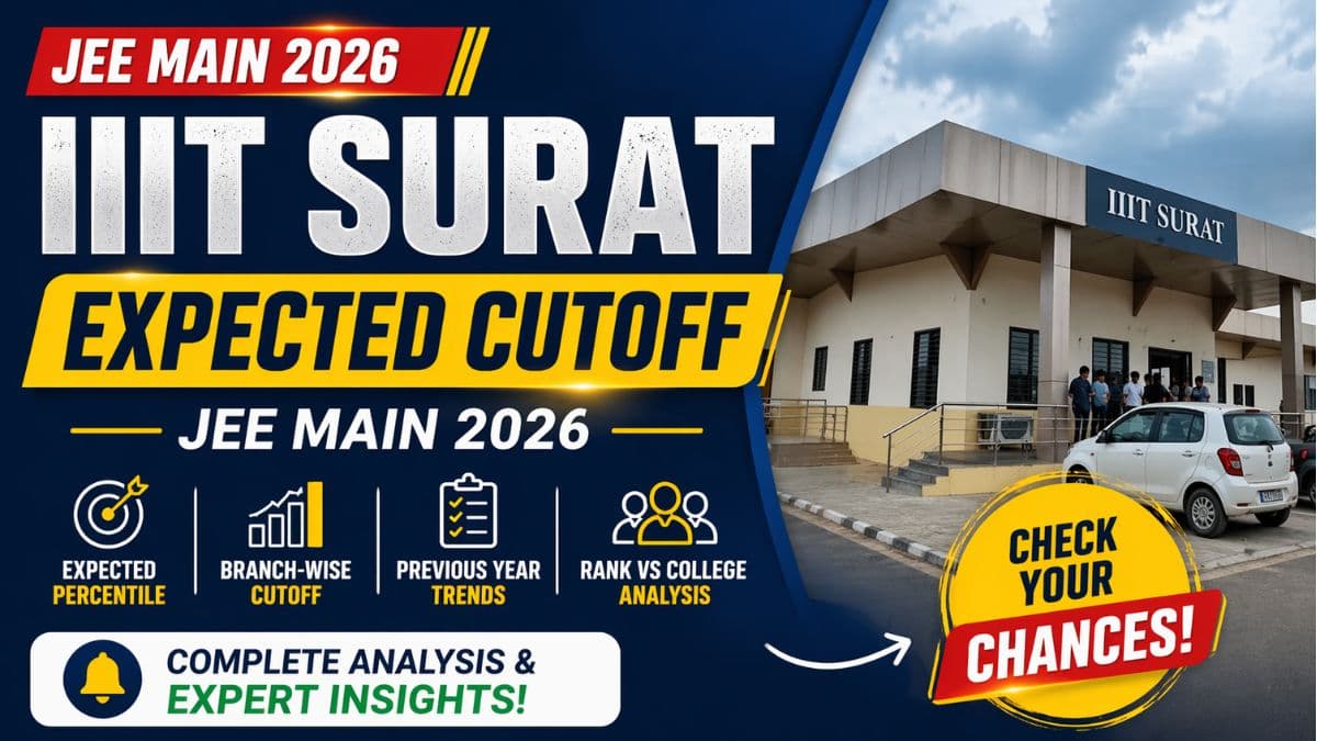 IIIT Surat JEE Main Cutoff 2026