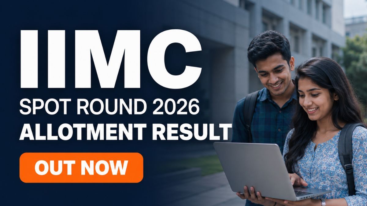 IIMC Spot Round Allotment Result 2026 Released Check Direct Link