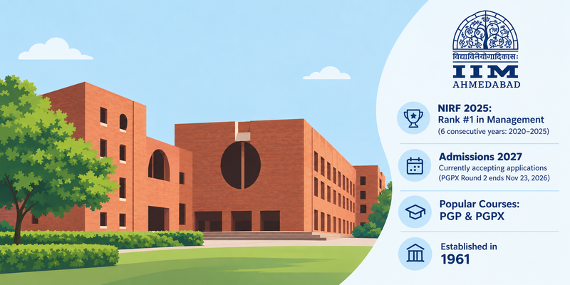 IIM Ahmedabad Overview 2027