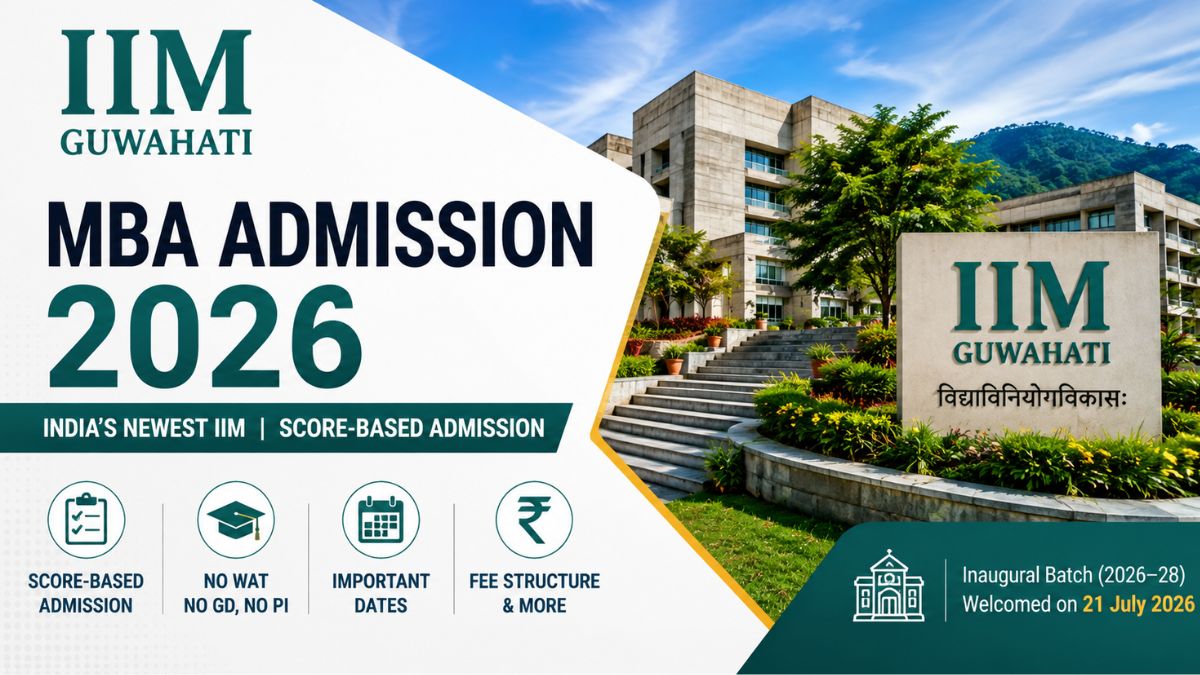 IIM Guwahati Has No WAT, GD or Personal Interview: How Selection Works Without It