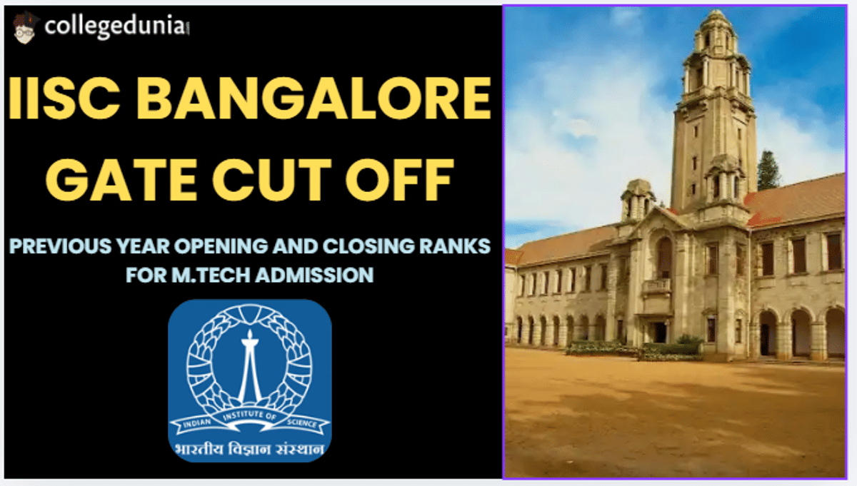 IISC Bangalore GATE Cut Off