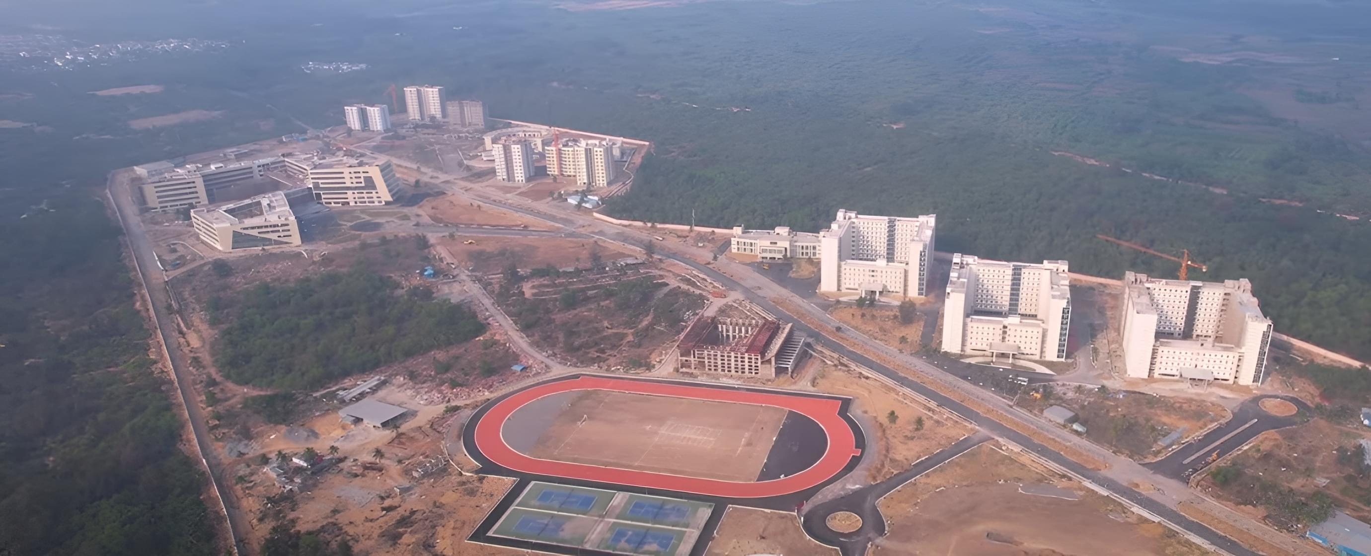 IISER Berhampur campus Aerial view