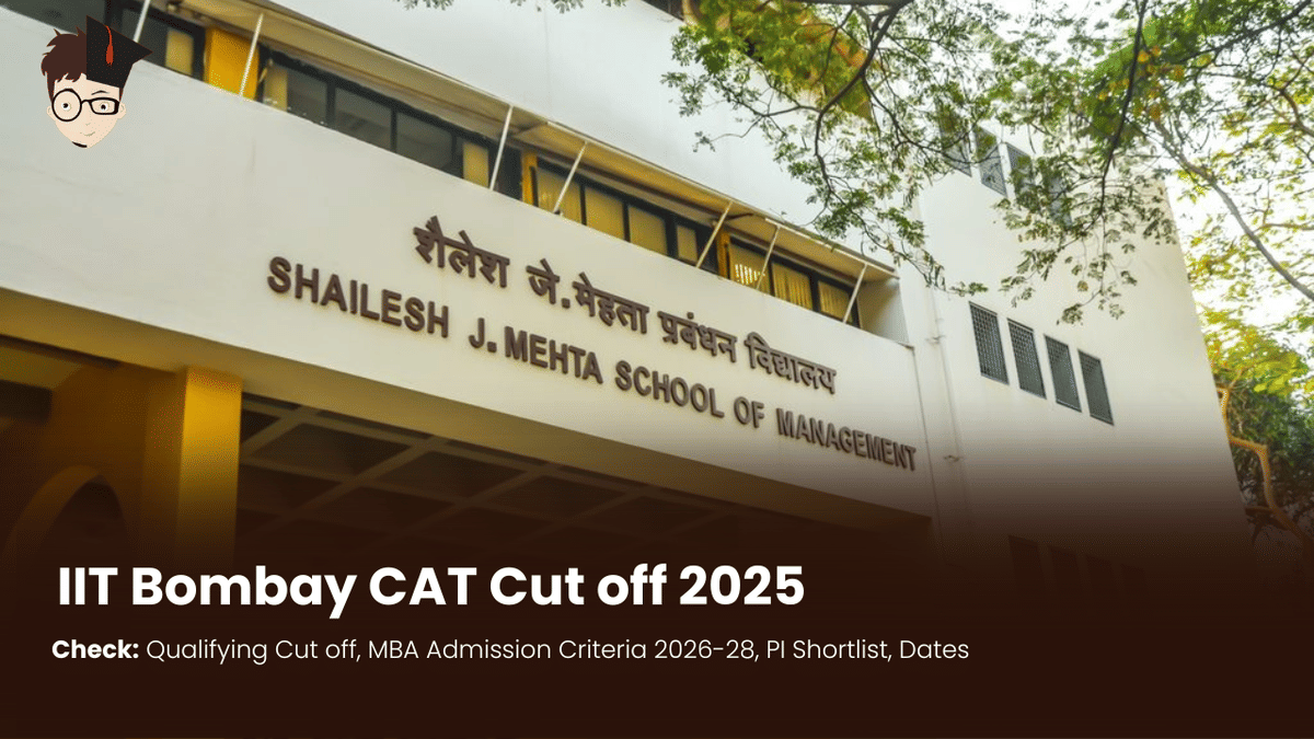 IIT Bombay CAT Cut off 2025