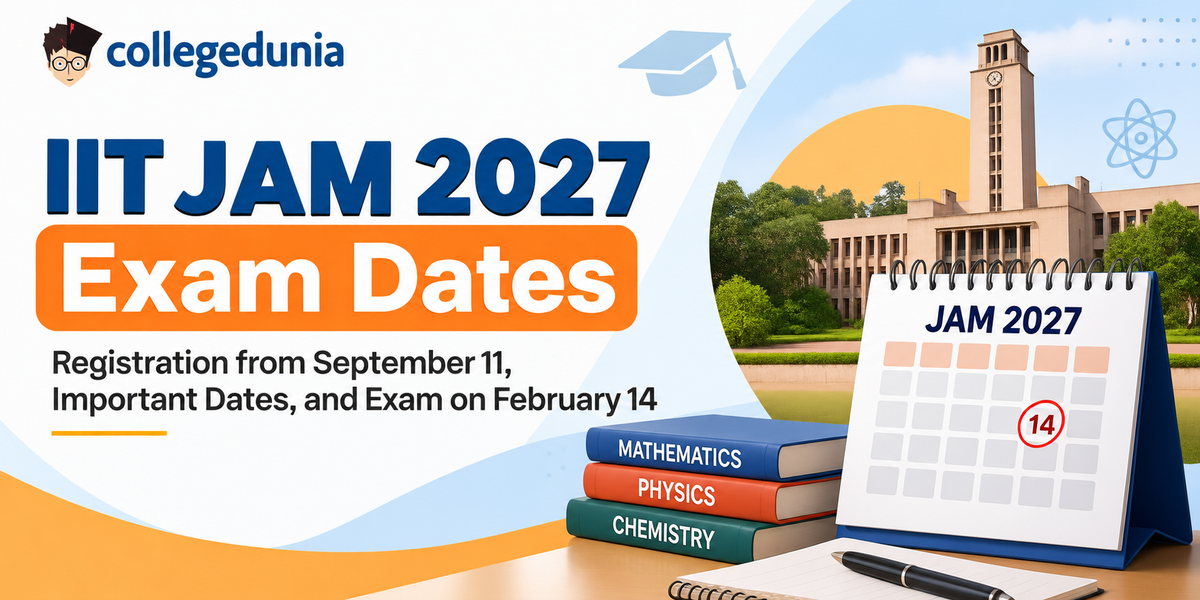 IIT JAM 2027 Exam Dates
